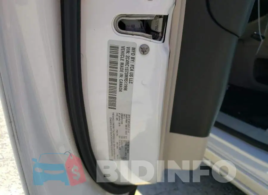 2C4RC1S73MR517996 Photo# 13