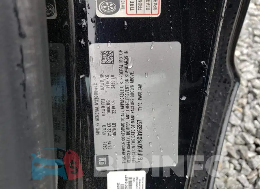 1G1FH3D79G0165267 Photo# 12