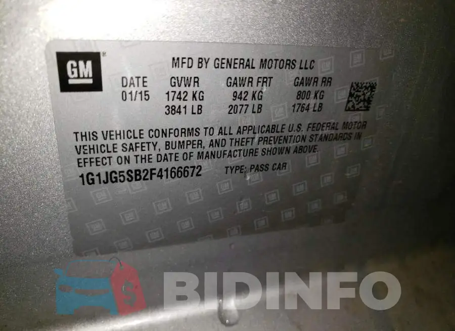 1G1JG5SB2F4166672 Photo# 12