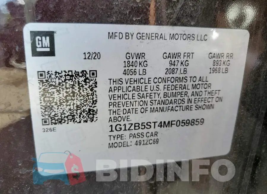 1G1ZB5ST4MF059859 Photo# 13