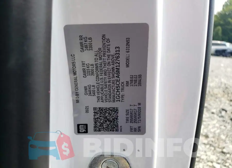 1GCHSCEA6M1276313 Photo# 13