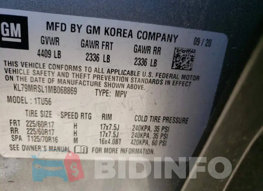 KL79MRSL1MB068869 Photo# 14