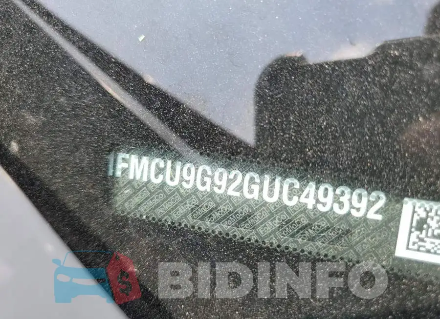 1FMCU9G92GUC49392 Photo# 13