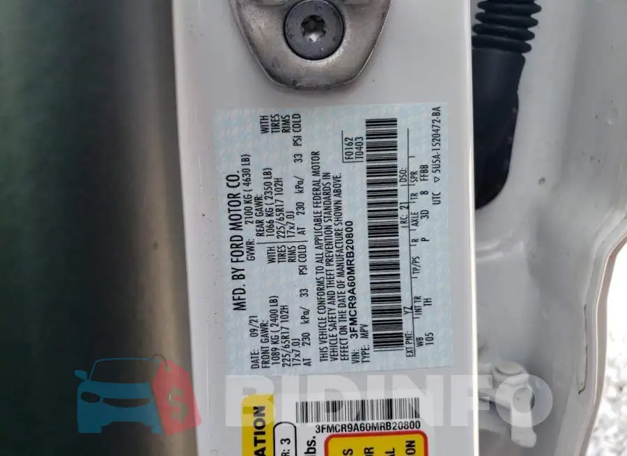 3FMCR9A60MRB20800 Photo# 13