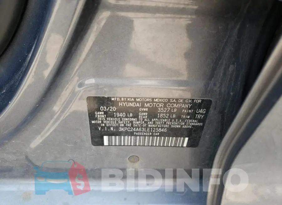 3KPC24A63LE125846 Photo# 12