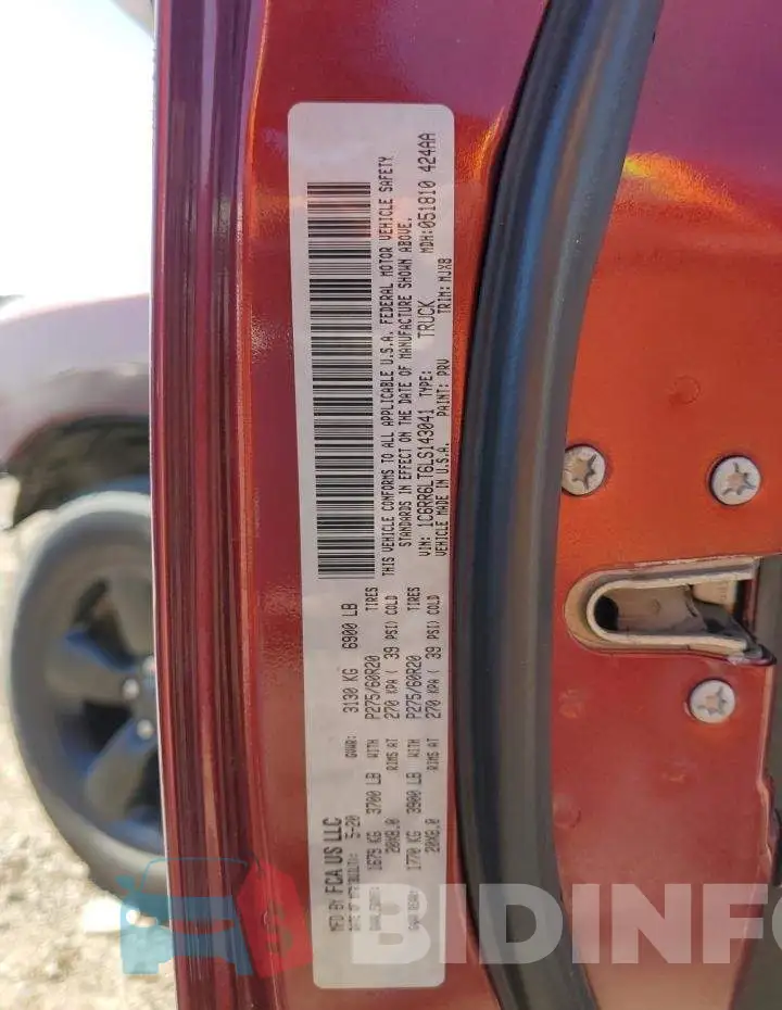 1C6RR6LT6LS143041 Photo# 13
