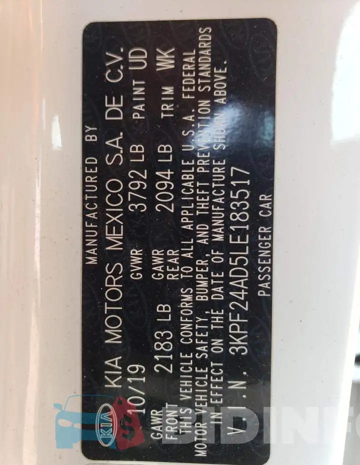 3KPF24AD5LE183517 Photo# 13