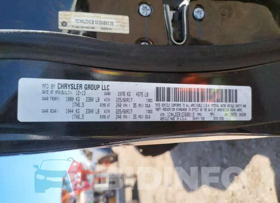 1C4NJDEB1ED689115 Photo# 12