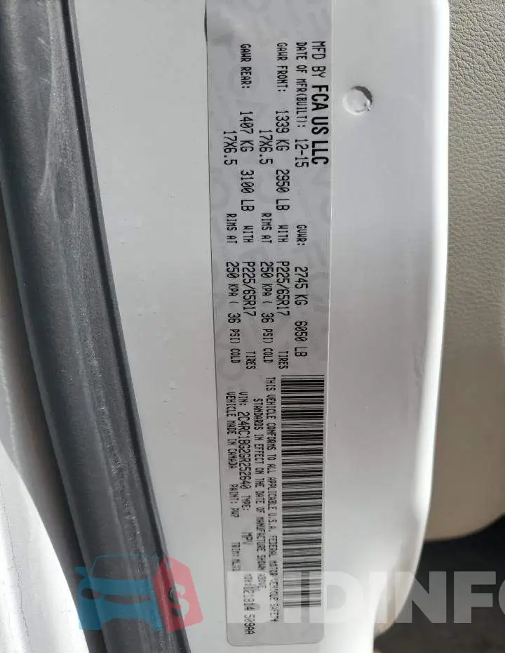 2C4RC1BG2GR252640 Photo# 13