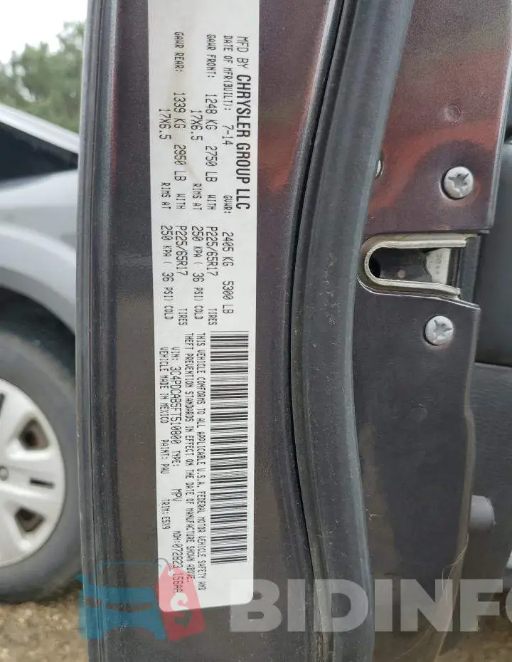 3C4PDCAB5FT510800 Photo# 13