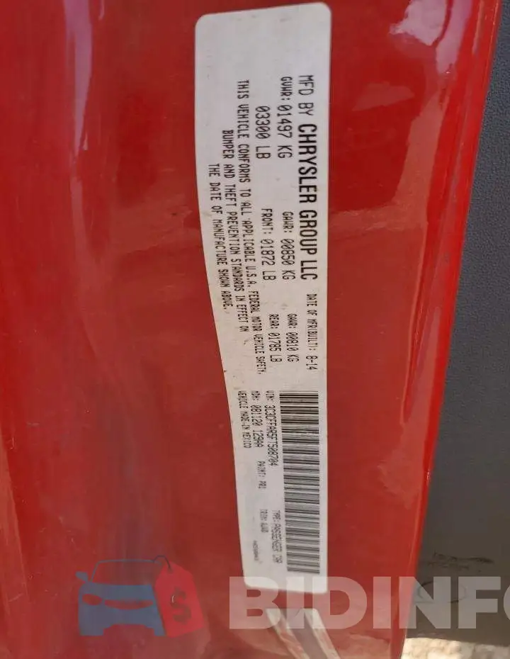 3C3CFFAR5FT508704 Photo# 12
