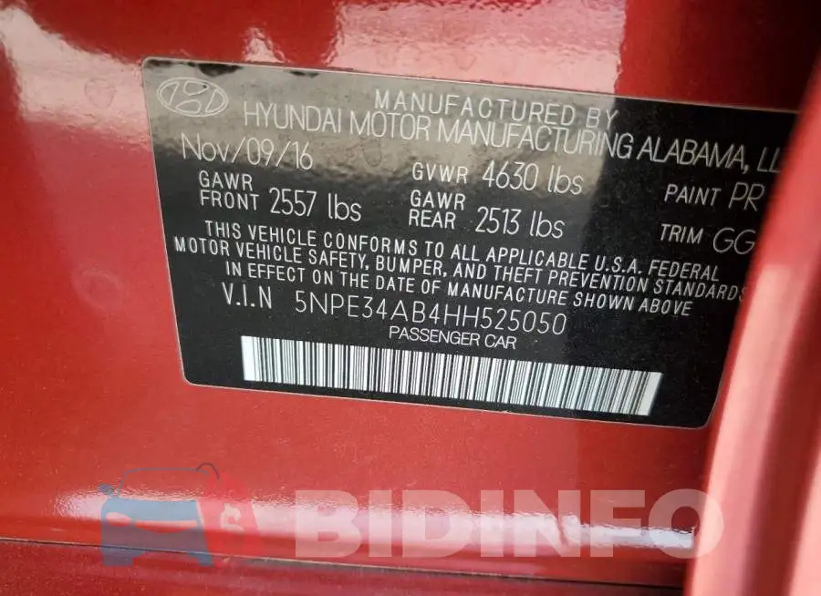 5NPE34AB4HH525050 Photo# 12