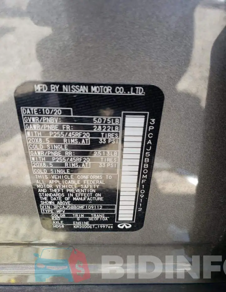 3PCAJ5BB0MF109112 Photo# 13