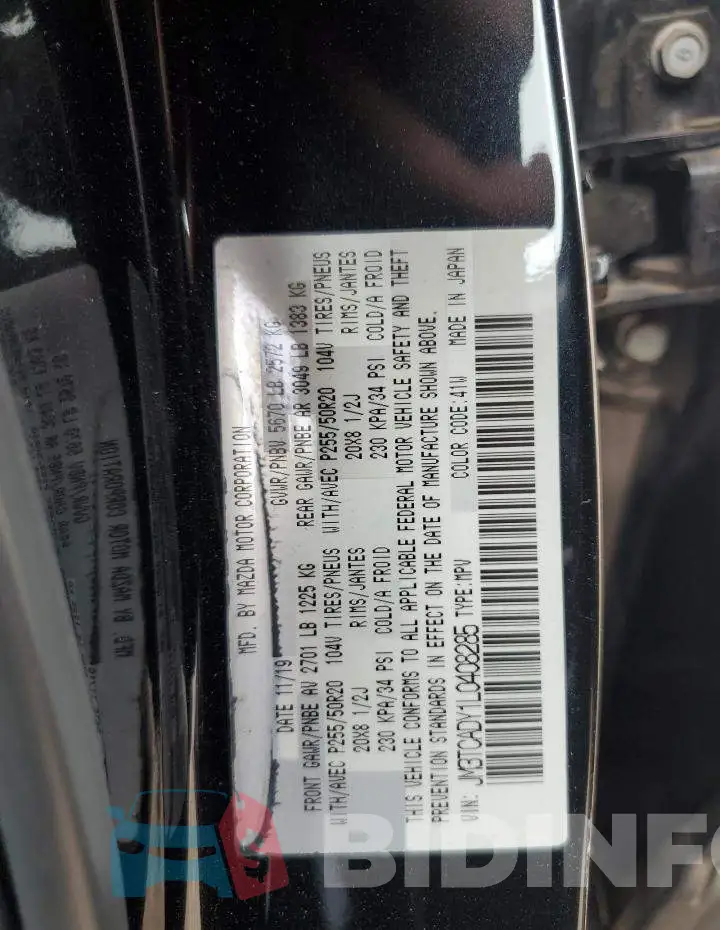 JM3TCADY1L0408285 Photo# 13