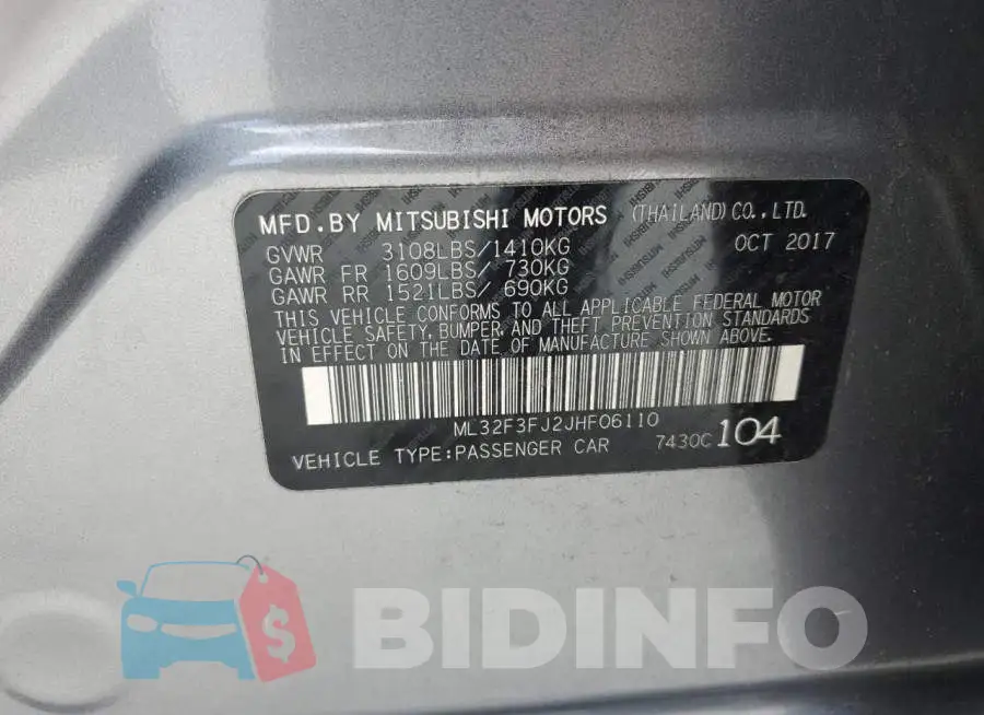 ML32F3FJ2JHF06110 Photo# 13