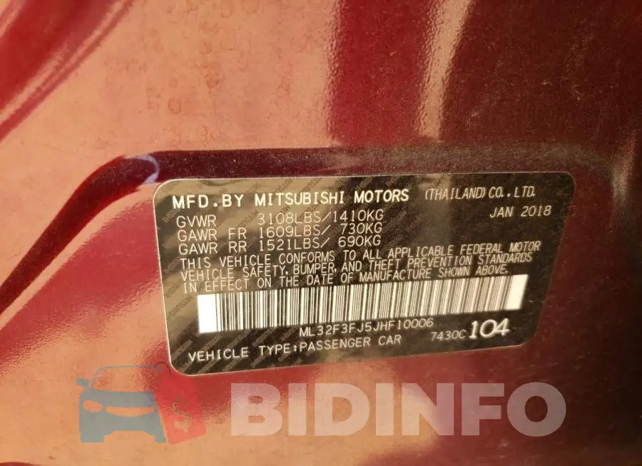 ML32F3FJ5JHF10006 Photo# 12