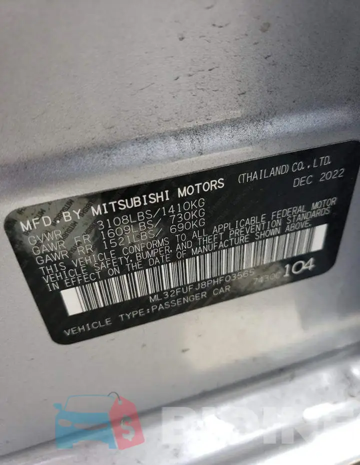 ML32FUFJ8PHF03565 Photo# 12
