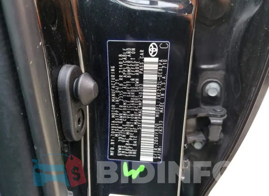 5YFEPMAE1MP240303 Photo# 12