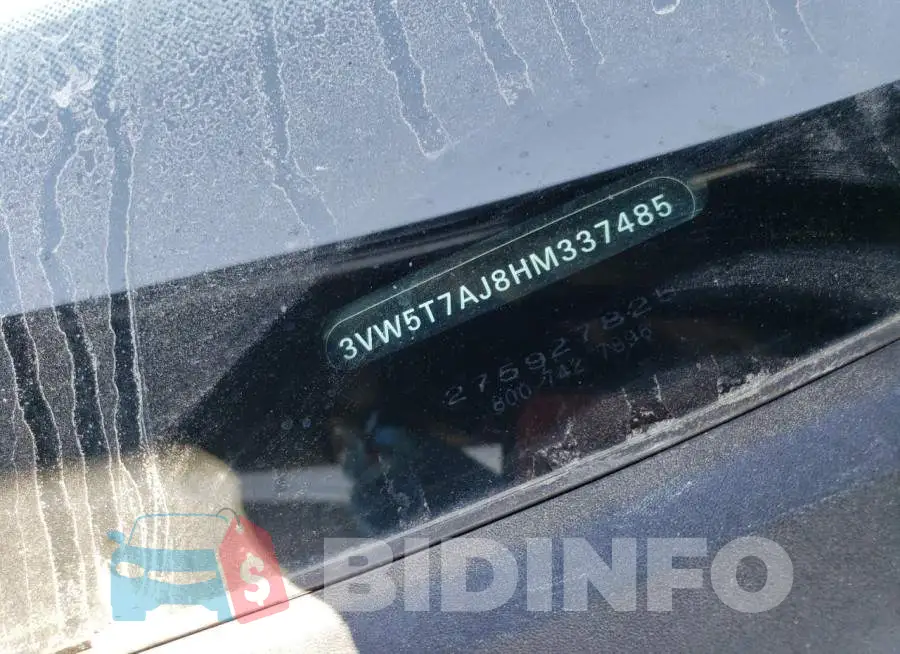3VW5T7AJ8HM337485 Photo# 12