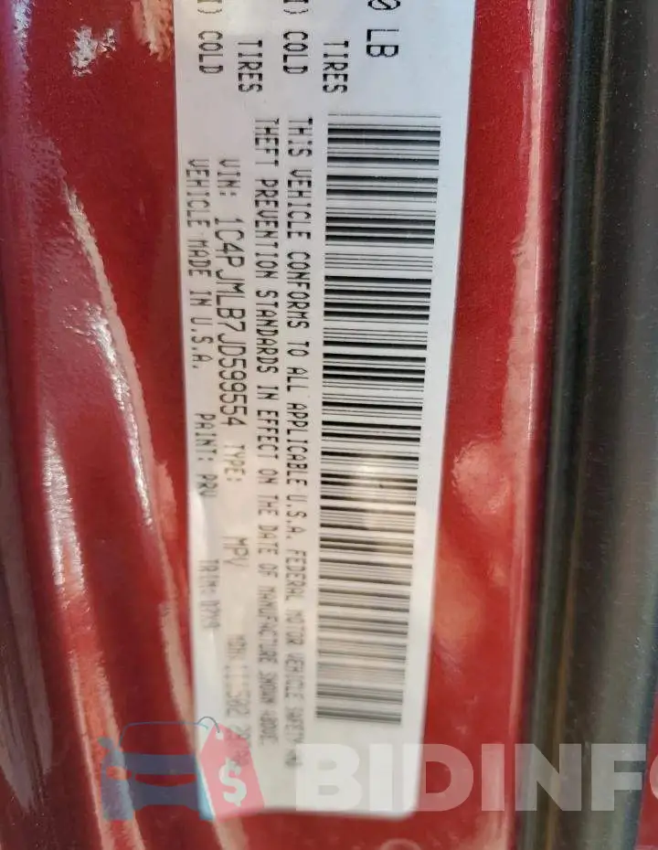 1C4PJMLB7JD599554 Photo# 12
