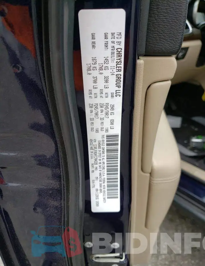 1C4RJFAG4FC704339 Photo# 13