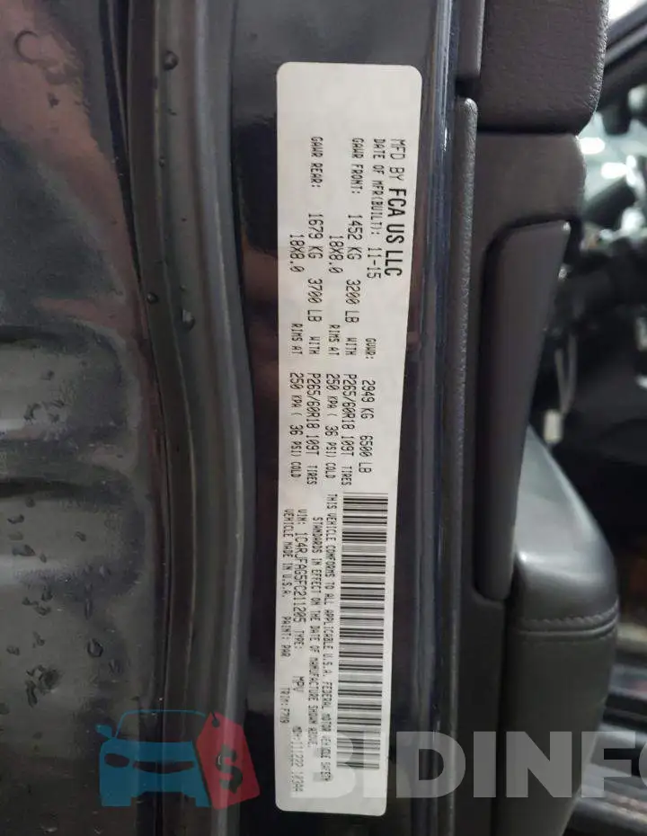 1C4RJFAG5FC211205 Photo# 13