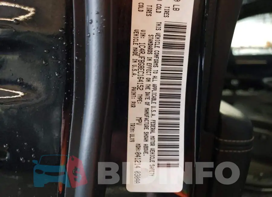 1C4RJFBG8EC164152 Photo# 13