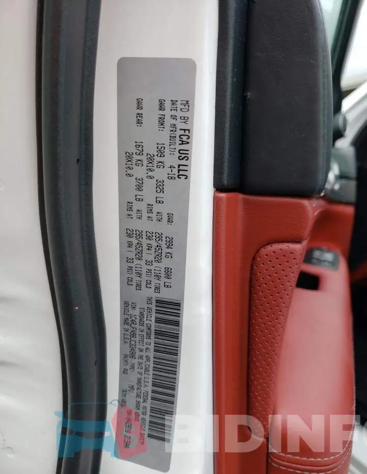 1C4RJFN98JC334906 Photo# 12