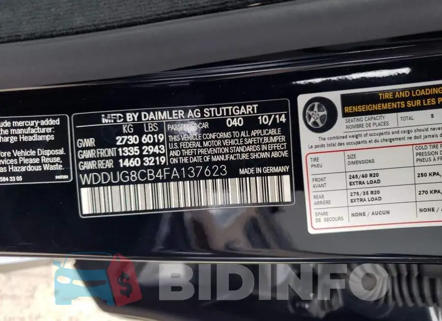 WDDUG8CB4FA137623 Photo# 12