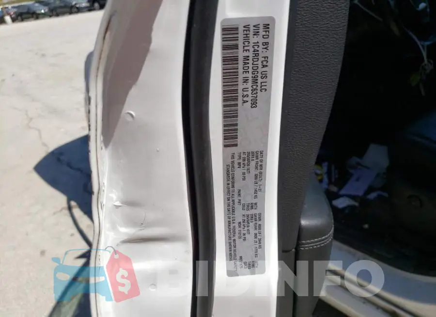 1C4RDJDG9MC637093 Photo# 13