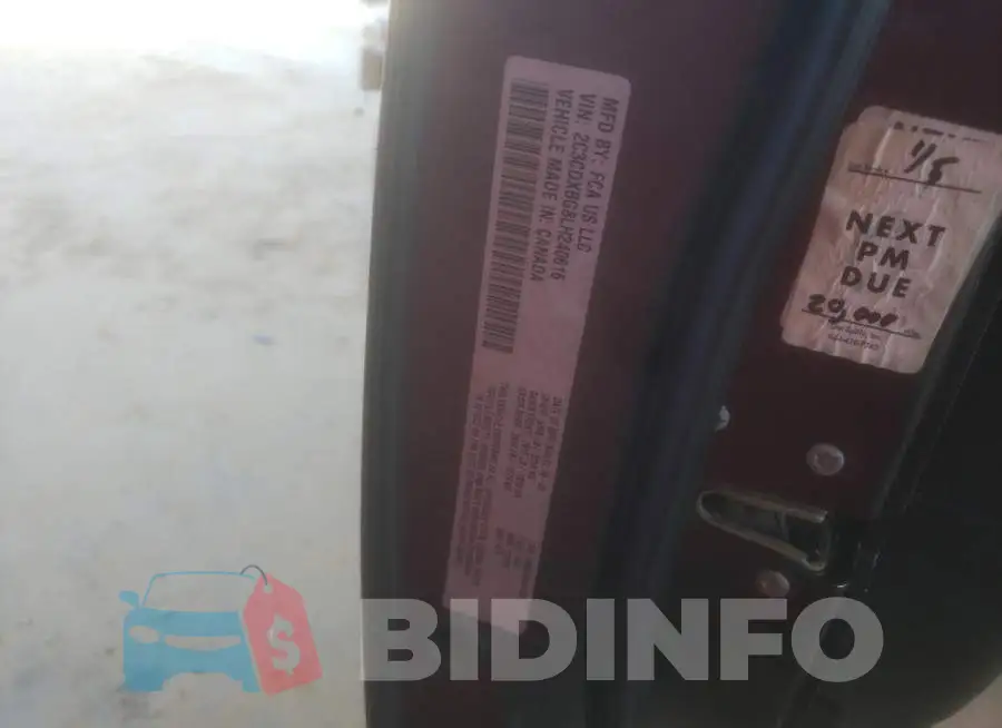 2C3CDXBG8LH240616 Photo# 13
