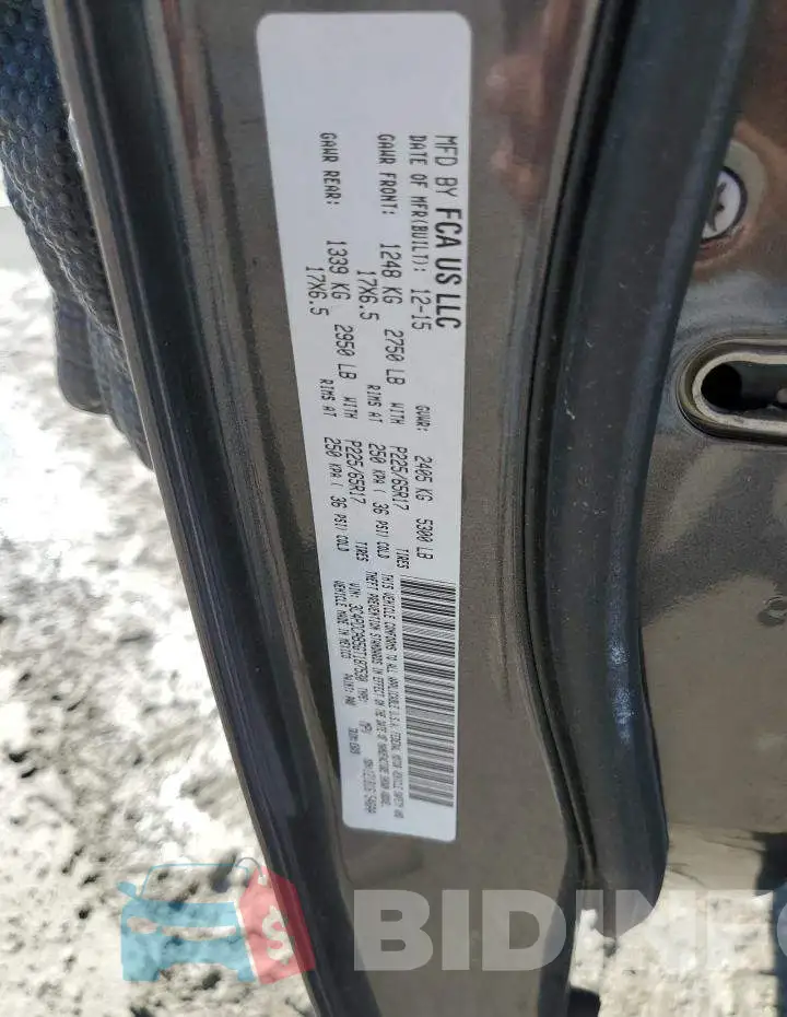 3C4PDCAB5GT187530 Photo# 12