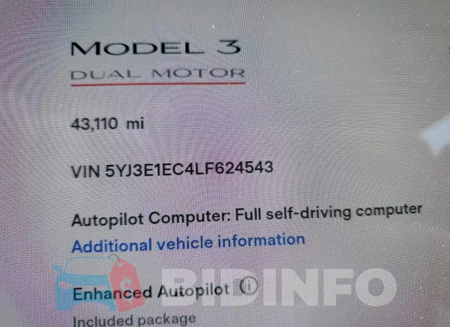 5YJ3E1EC4LF624543 Photo# 12