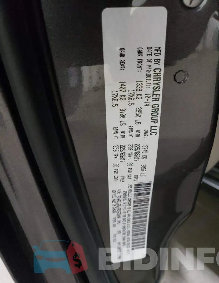 2C4RC1BG1FR583000 Photo# 14