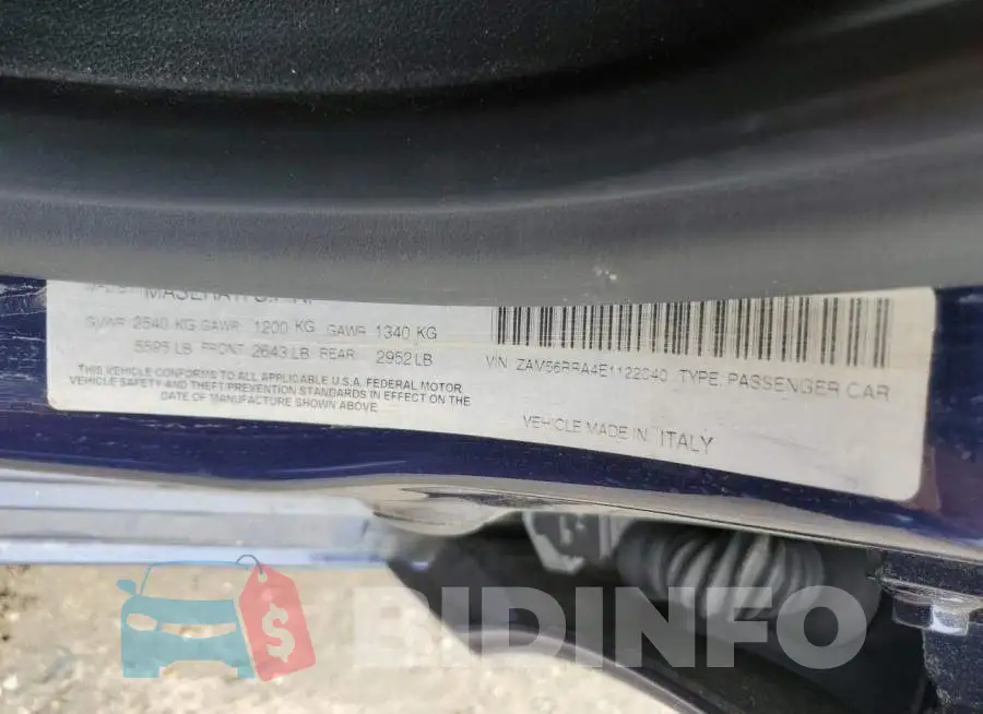 ZAM56RRA4E1122040 Photo# 12