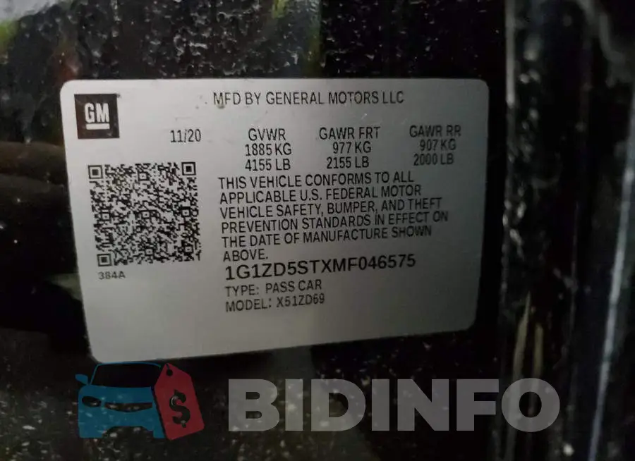 1G1ZD5STXMF046575 Photo# 12
