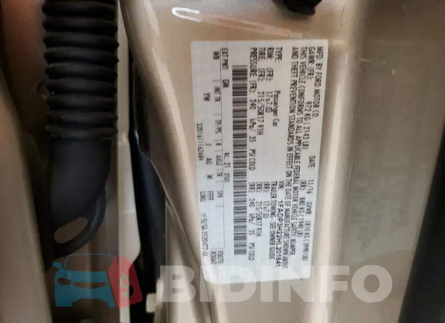 1FADP3H22HL201841 Photo# 13