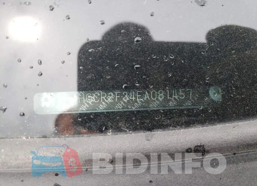 1HGCR2F34EA081457 Photo# 12