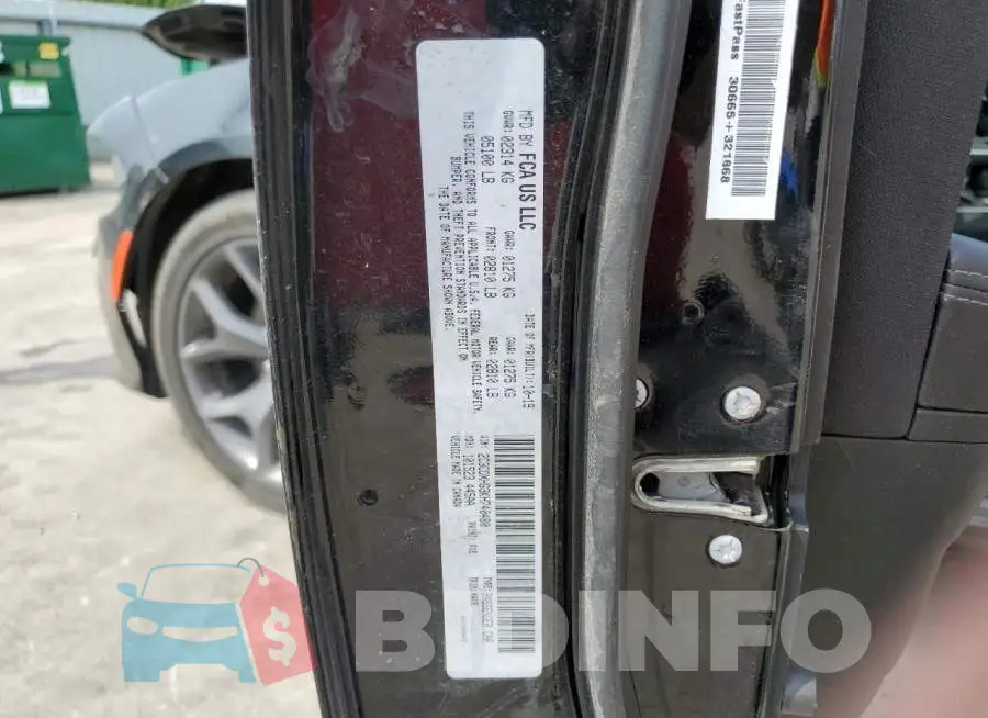 2C3CDXHG3KH740480 Photo# 12