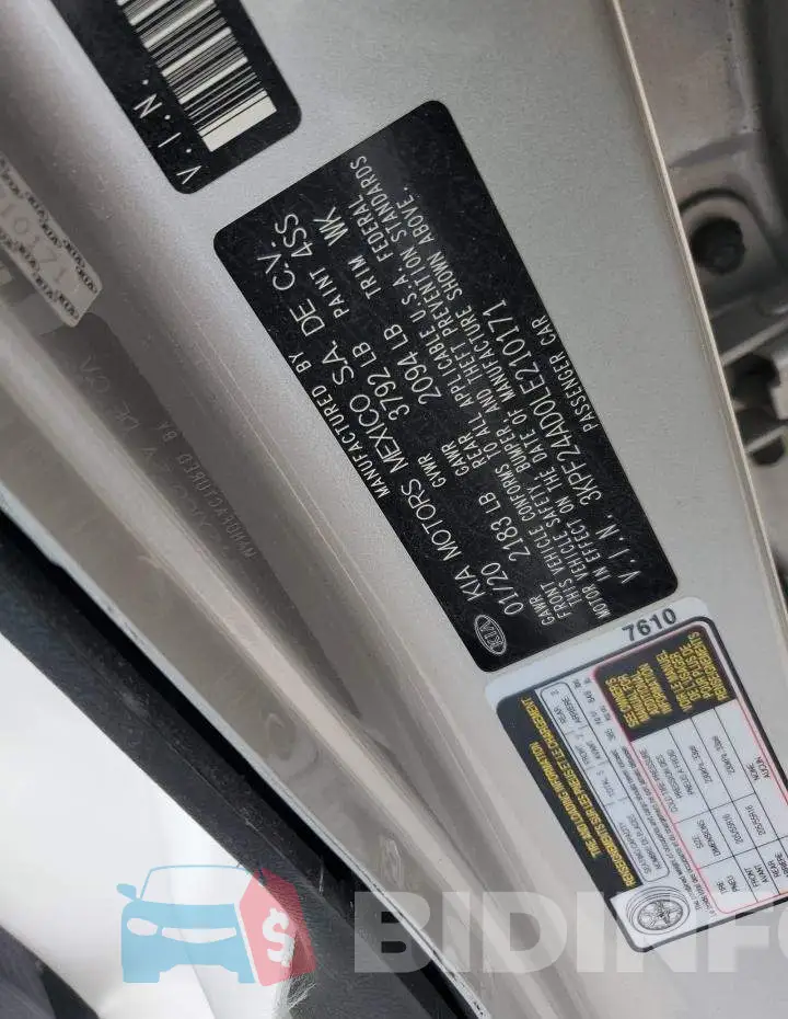 3KPF24AD0LE210171 Photo# 12
