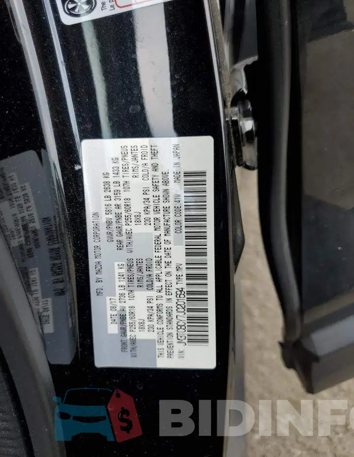 JM3TCBCY7J0201694 Photo# 13
