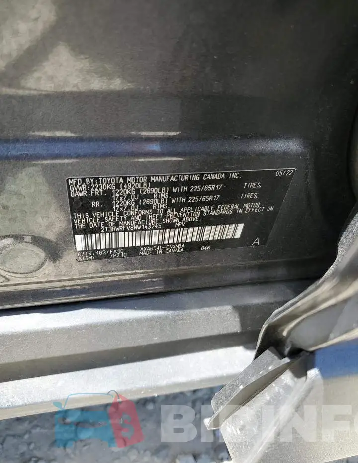 2T3RWRFV8NW143245 Photo# 13