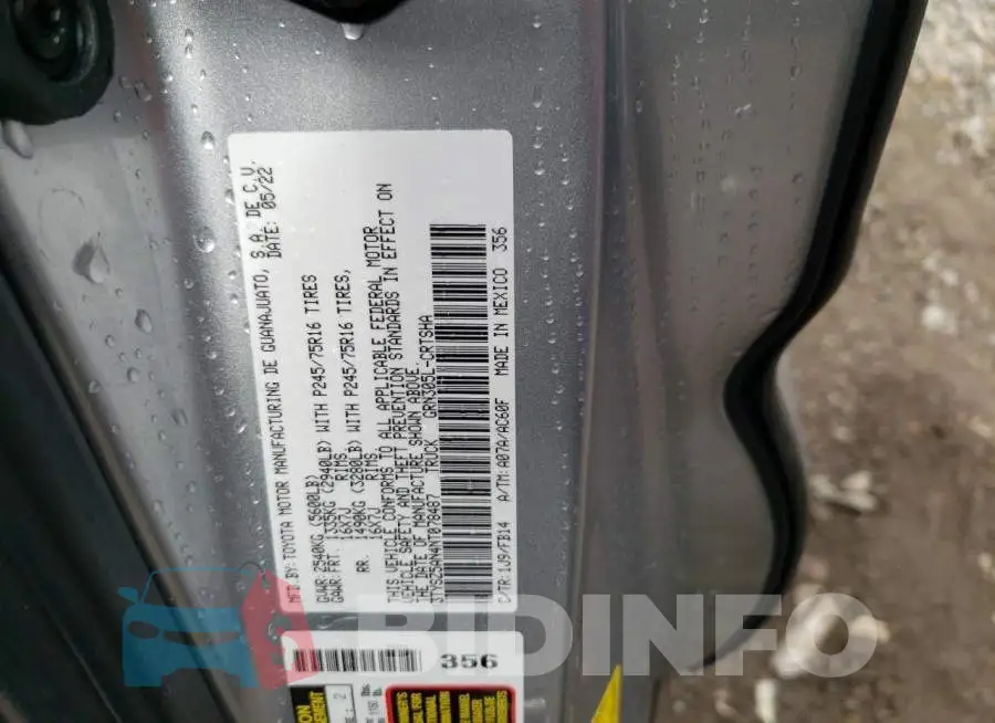3TYSZ5AN4NT078487 Photo# 12