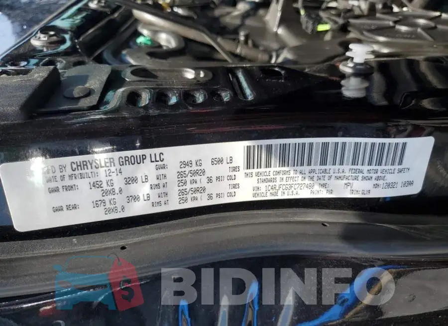 1C4RJFCG3FC727480 Photo# 14