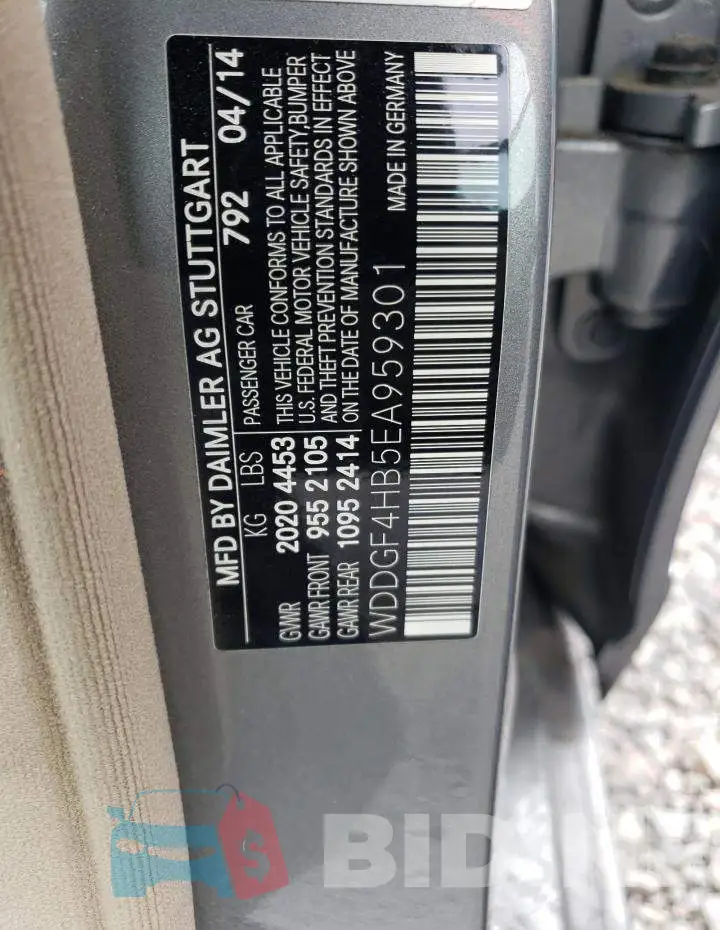 WDDGF4HB5EA959301 Photo# 12