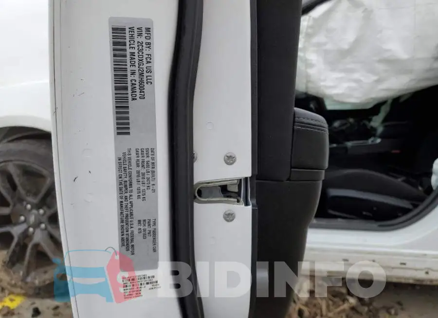 2C3CDXGJ2MH600470 Photo# 13