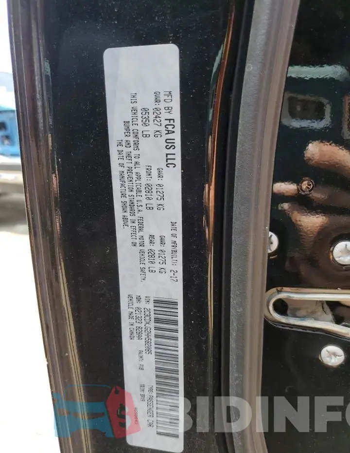 2C3CDXJG2HH582085 Photo# 12