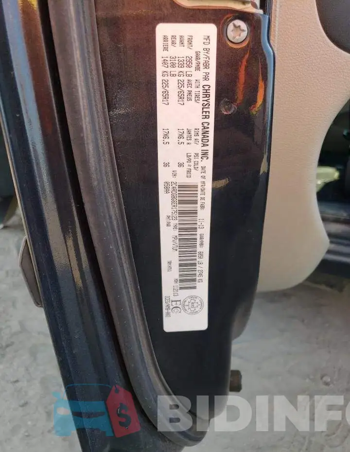 2C4RDGBG6ER175123 Photo# 13