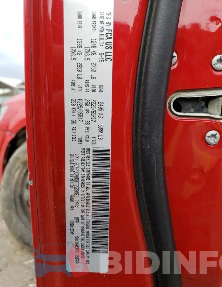 3C4PDCAB5FT725061 Photo# 13