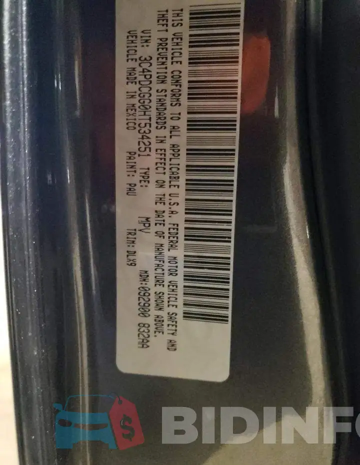 3C4PDCGG0HT534251 Photo# 12